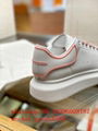 Wholesale newest top Alexander McQueen  leather Willow sneakers  MQ Casual shoes