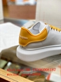 Wholesale newest top Alexander McQueen  leather Willow sneakers  MQ Casual shoes