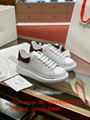 Wholesale newest top Alexander McQueen  leather Willow sneakers  MQ Casual shoes