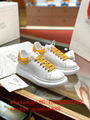 Wholesale newest top Alexander McQueen  leather Willow sneakers  MQ Casual shoes