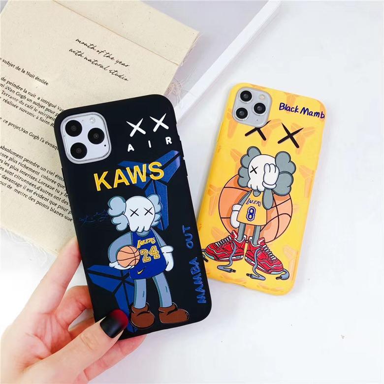 wholesale Luxury Designer Cartoon KAWS Sport Back Cover Basketball 24 Kobe Case