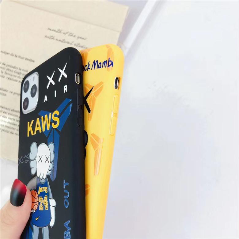 wholesale Luxury Designer Cartoon KAWS Sport Back Cover Basketball 24 Kobe Case 2