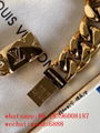 wolesale cheap factory price top Louis Vuitton Chain Links Patches  necklace