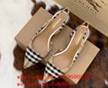 Wholesale newest model original 1:1 best quality Burberrty women High heel shoes 2