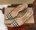 Wholesale newest model original 1:1 best quality Burberrty women High heel shoes 8