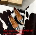 Wholesale newest model original 1:1 best quality Burberrty women High heel shoes 13