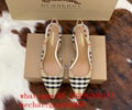 Wholesale newest model original 1:1 best quality Burberrty women High heel shoes 16