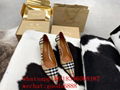 Wholesale newest model original 1:1 best quality Burberrty women High heel shoes