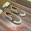 Wholesale newest authentic Burberry Shoes Cheap mens shoes hot sell men sneakers