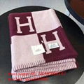 factory Outlet Hermes cashmere wool beautiful blanket wholesale factory price