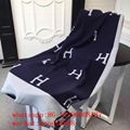 factory Outlet Hermes cashmere wool beautiful blanket wholesale factory price