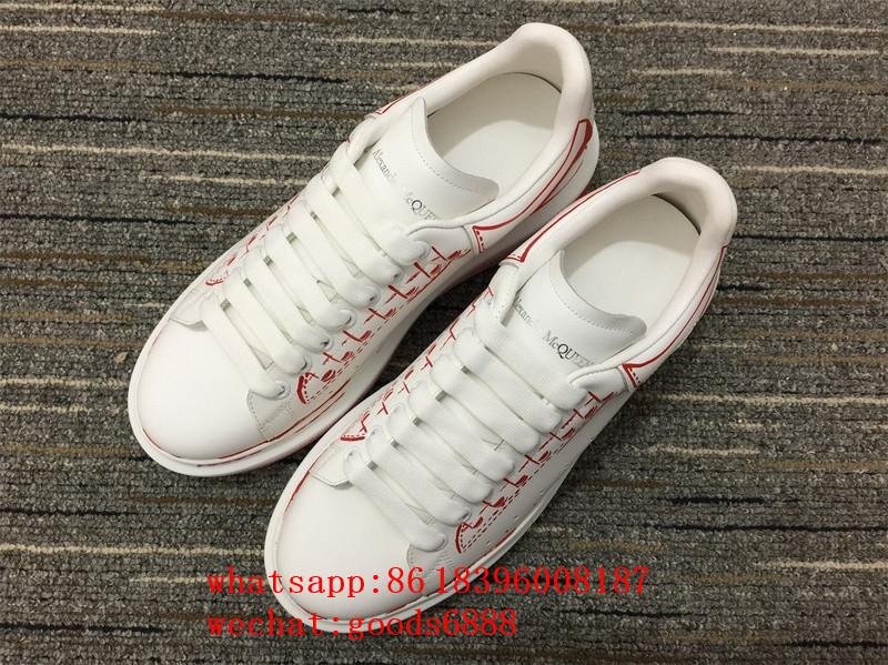 Hand Painted 1:1 best copy Alexander         shoes Oversized Sneakers on sale 3