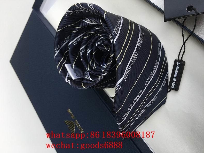 wholesale best Armani tie man fashion necktie choker new neckcloth silk neckwear 5