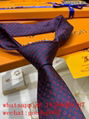 wholesale cheap Louis Vuitton tie necktie choker LV new neckcloth silk neckwear