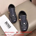 authentic hugo boss men casual shoes sneakers boss 1：1 top boss dress trainers 3