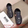 authentic hugo boss men casual shoes sneakers boss 1：1 top boss dress trainers