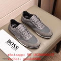 authentic hugo boss men casual shoes sneakers boss 1：1 top boss dress trainers