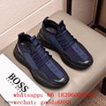 authentic hugo boss men casual shoes sneakers boss 1：1 top boss dress trainers