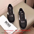 authentic hugo boss men casual shoes sneakers boss 1：1 top boss dress trainers