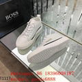 authentic hugo boss men casual shoes sneakers boss 1：1 top boss dress trainers 16