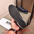 authentic hugo boss men casual shoes sneakers boss 1：1 top boss dress trainers 19