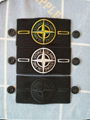 wholesale original newest stone island label for long t shirt hoodies clothing