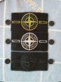 wholesale original newest stone island label for long t shirt hoodies clothing 1