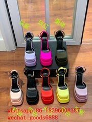 wholesale top New model Aevitas Satin Platform          Heels Pumps women Shoes