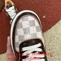 Newest model authentic real LV LOUIS VUITTON × Nike Air Force 1 Low sports shoes