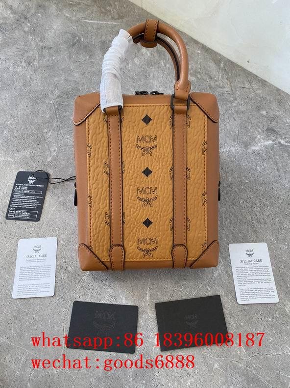 authentic original Mode CreationMunich Newest MCM bags Mini tote handbags 3