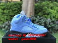 newest original best quality air Jordan 5 “UNC" AJ 5 sports sneakers  1