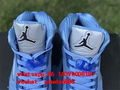 newest original best quality air Jordan 5 “UNC" AJ 5 sports sneakers 