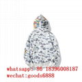 wholesale top quality bape splicing sleeves jackets shark coat zip up hoodies