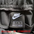 wholesale 1:1 original Nike Set Tech Fleece - Black & Light Grey sports suit