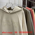 wholesale best quality Fear of God FOG Essentials SS23 Flocking Letters Hoodies