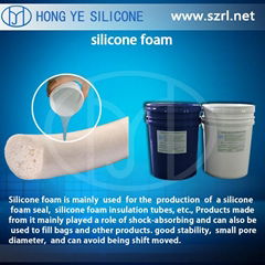 silicone foam used for railway filling rubber