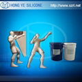 environmental additional silicone rubber  used for mold making 