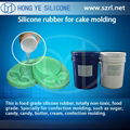 platinum liquid silicone to make food mold 