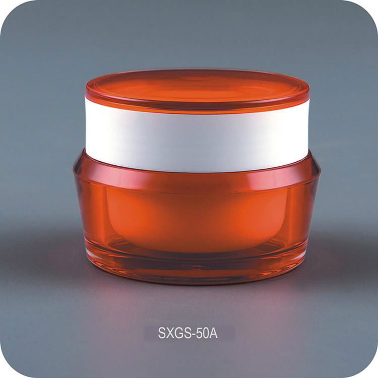 High End  Plastic Cosmetic Cream Jar 4