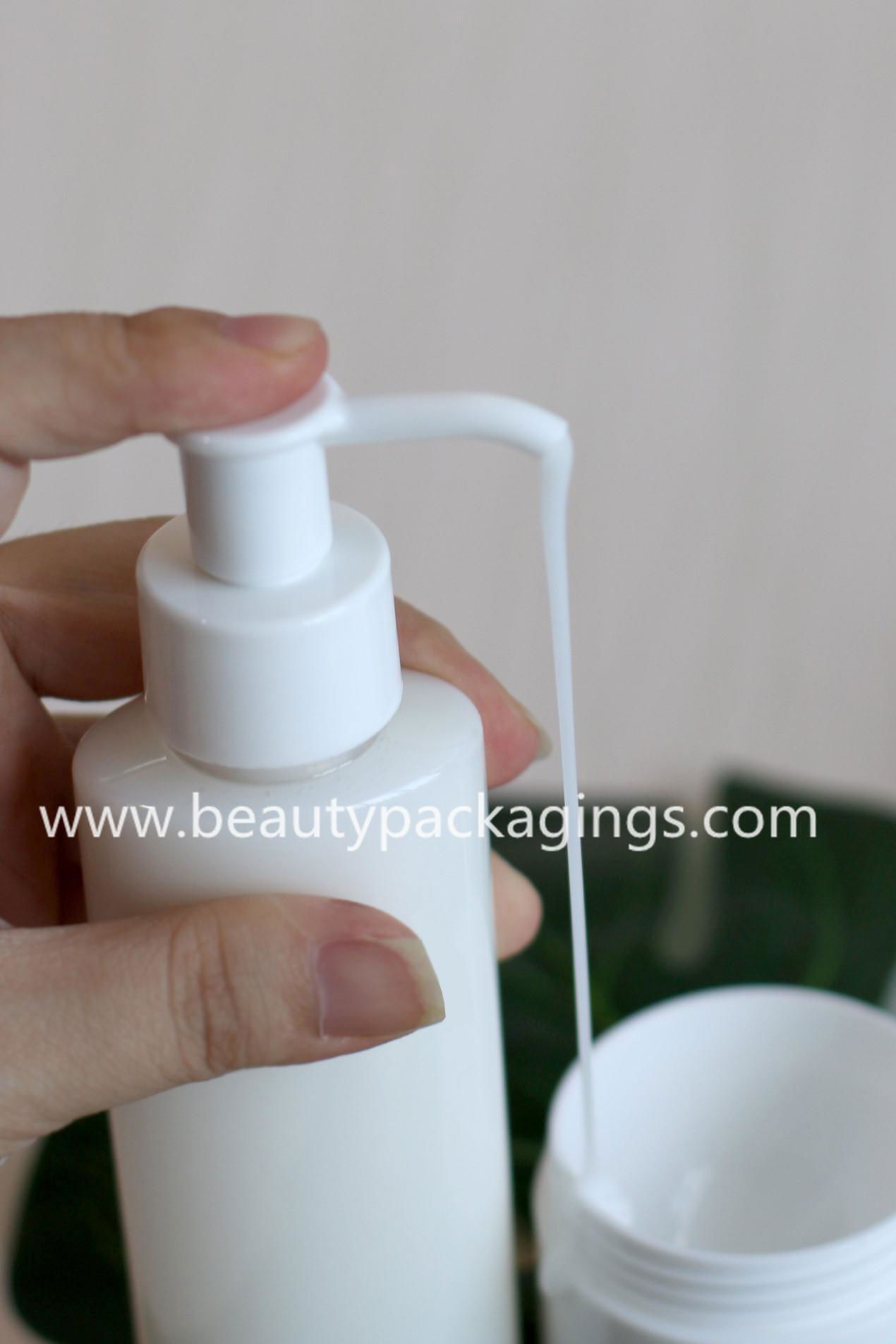 Lower Order Quantities Refillable Transparent Lotion Pump Bottle