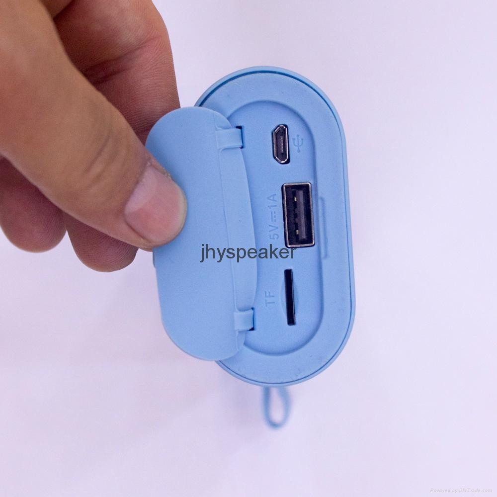 portable wireless led light lamp bluetooth speaker battery charger with