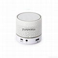 Portable Mini coloful led Bluetooth Speaker With Light pulse For mobile 