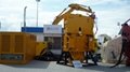 Used vibro hammer PVE 40 VM to work on a crane or piling rig 2