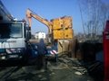 Used vibro hammer PVE 40 VM to work on a crane or piling rig 4