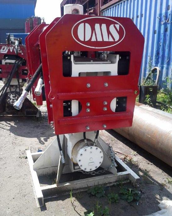 Used vibro hammer OVR S80 excavator mounted OMS (Poland Trading