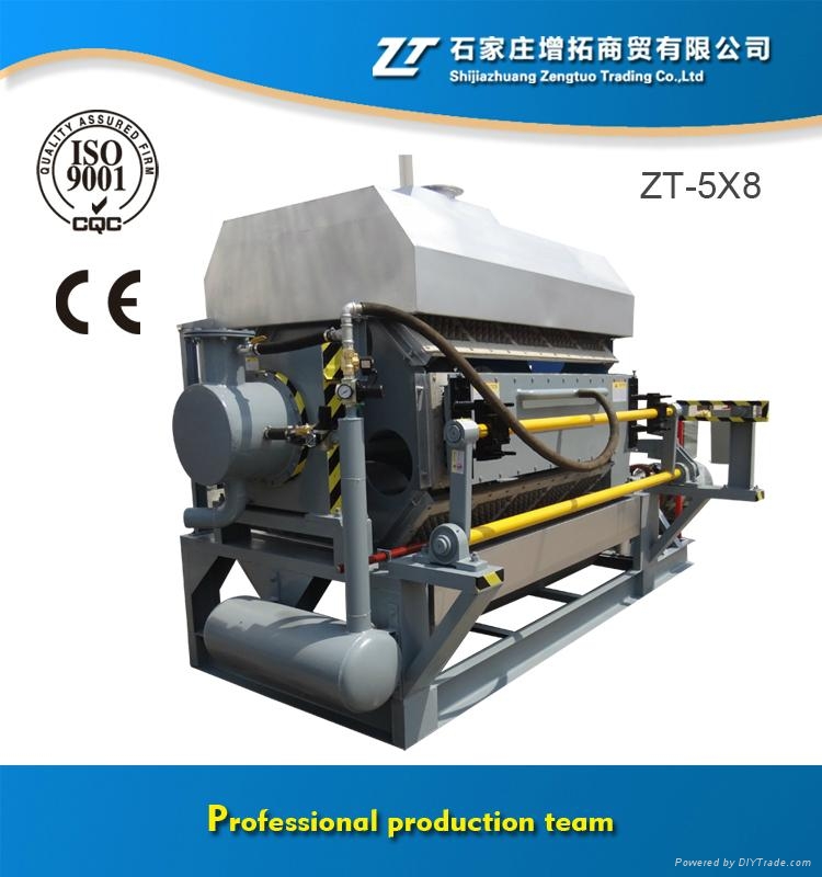 2015 the latest design plastic egg tray machine ZT4X8 +86 17732834799