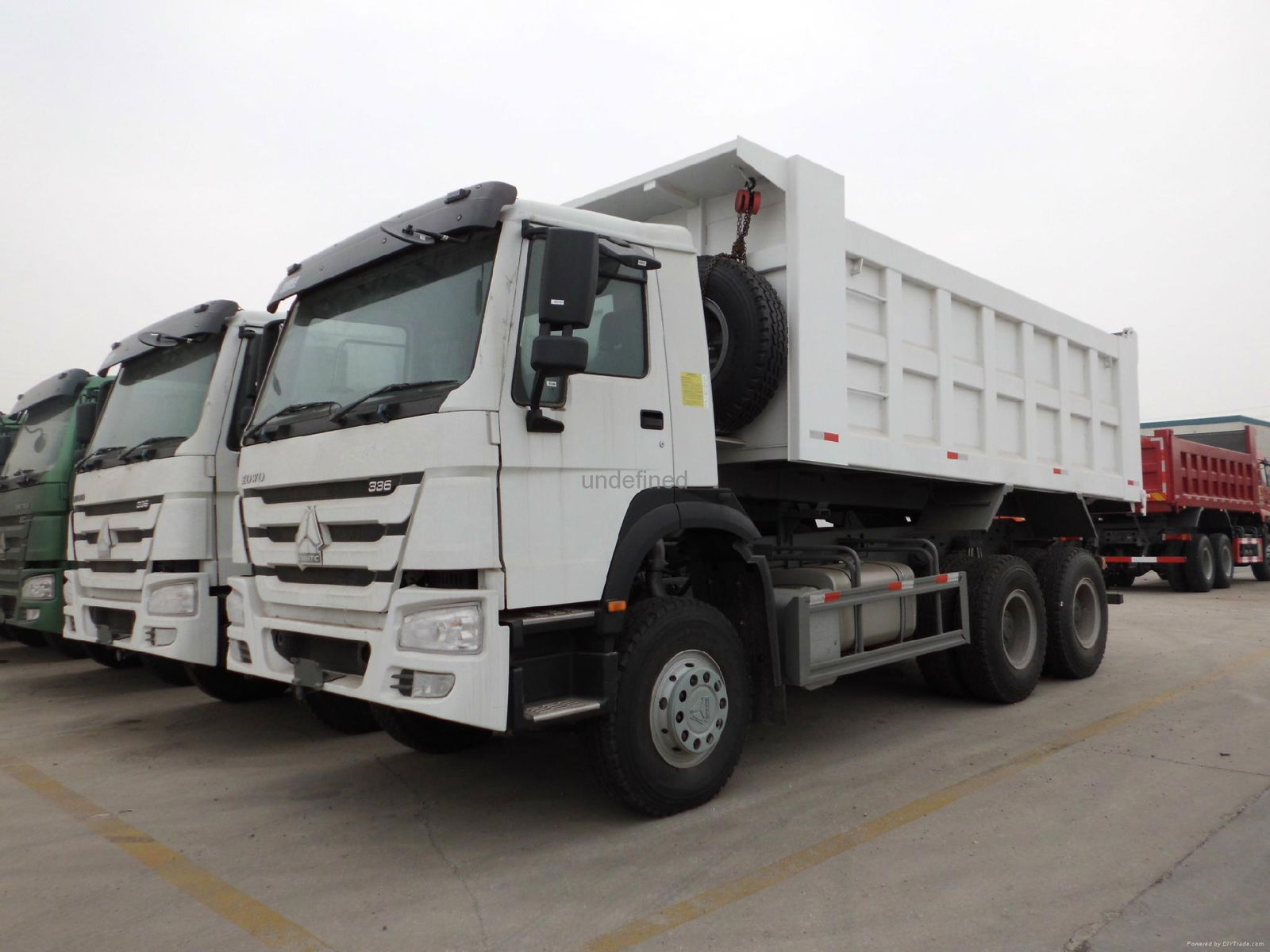 Sinotruk Howo 6x4 20cbm dump truck 4