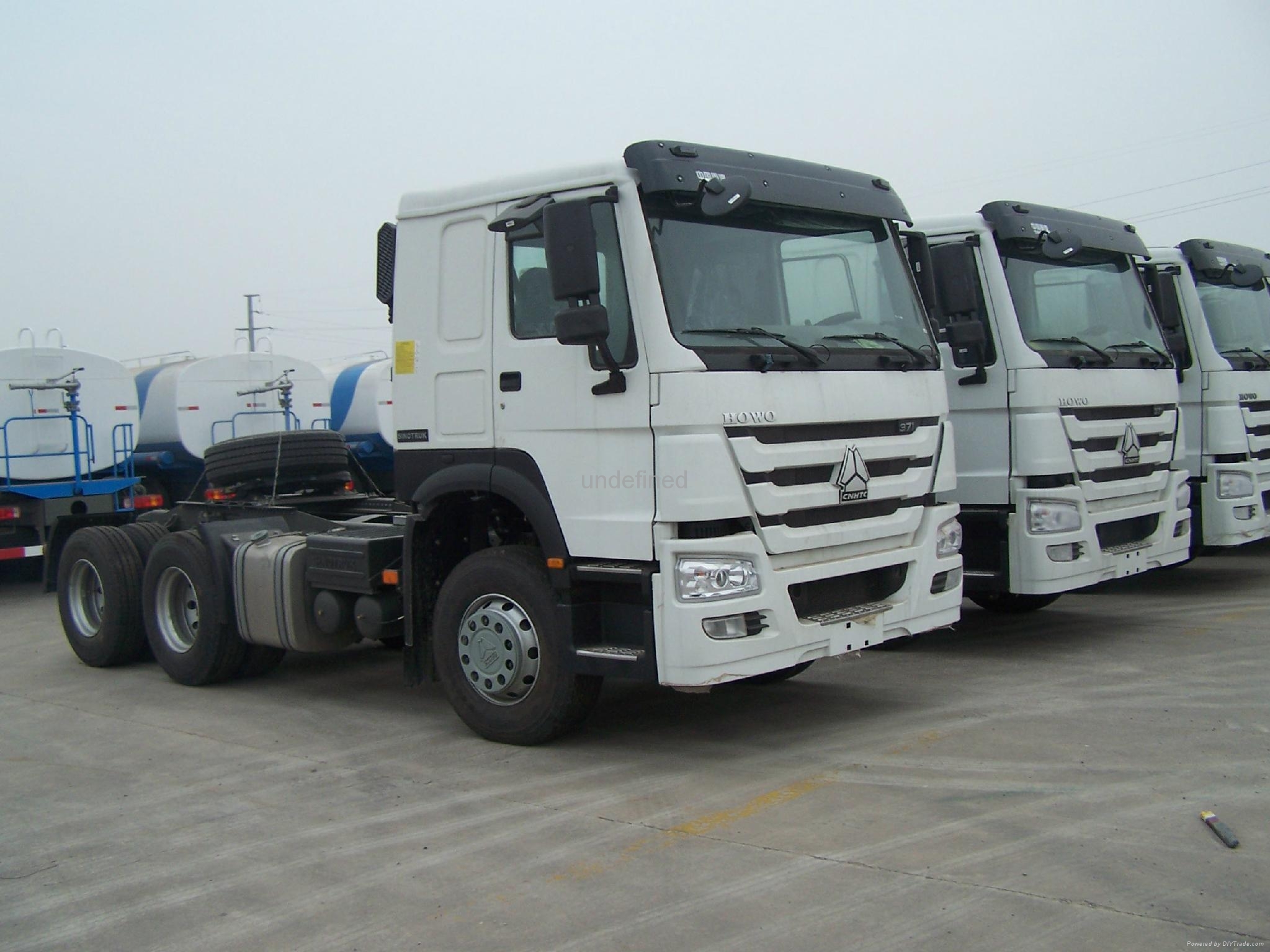Sinotruk howo 371hp tractor truck for sale ZZ4257N3247C Sinotruk