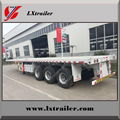 3 Axles Flatbed Container Semi Trailer