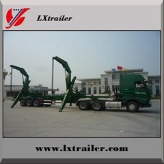 3 Axles 45Tons Side Lifter Container Box Semi Trailer 